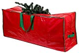 Christmas Tree Storage Bag – Stores a 9-Foot Disassembled Artificial Xmas Holiday Tree. Durable Waterproof Material to Protect Against Dust, Insects, and Moisture. Zippered Bag with Carry Handles.