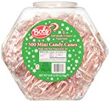 Brach’s Mini Peppermint Candy Canes 500 Count Jar, 76 ounces