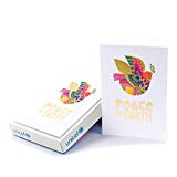 Hallmark UNICEF Boxed Christmas Cards, Peace On Earth Dove (12 Cards and 13 Envelopes)